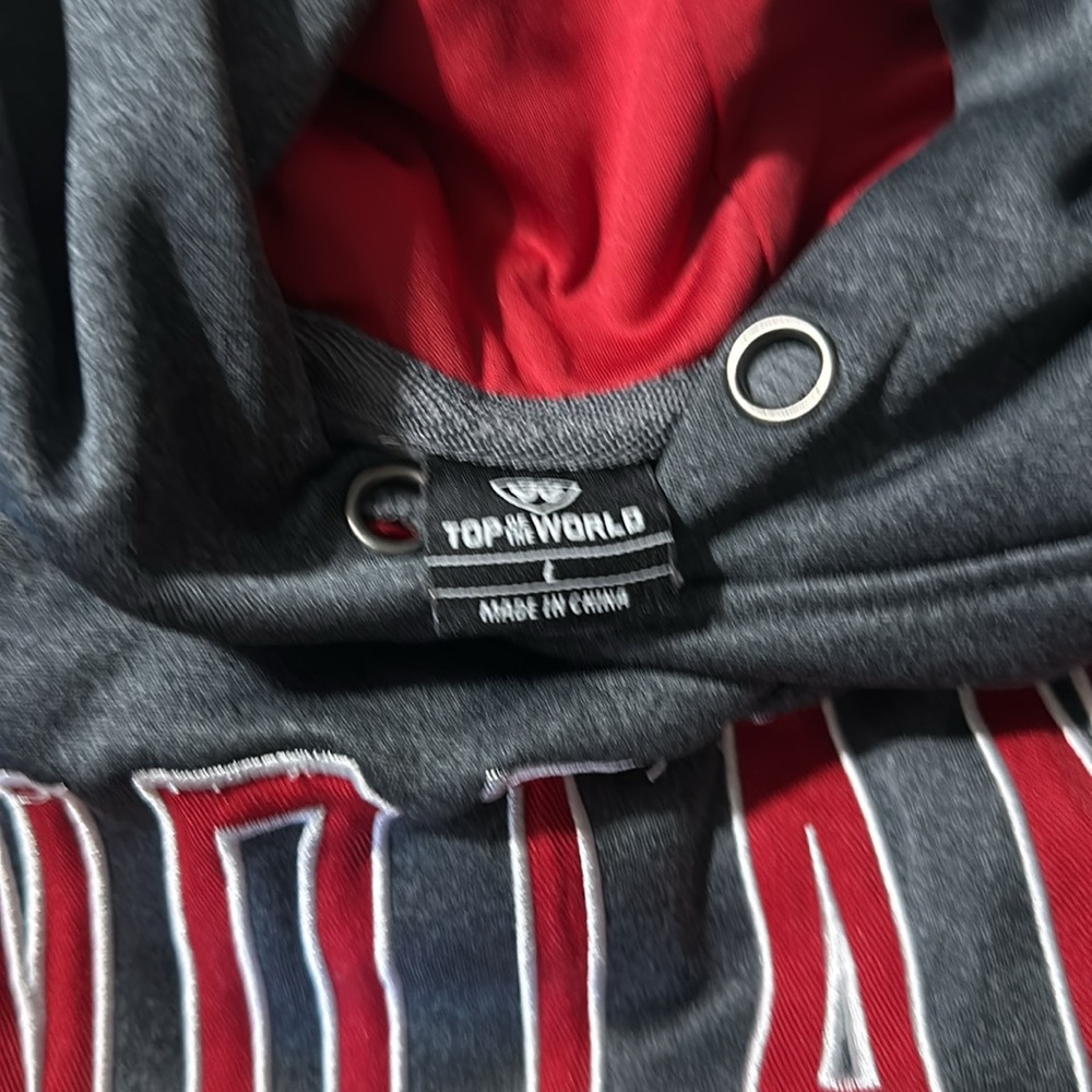 Indiana Hoosiers woman’s L hoodie - Picture 3 of 4
